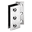 Glastürscharniere für Glastüren von 5 mm bis 8 mm Glas.