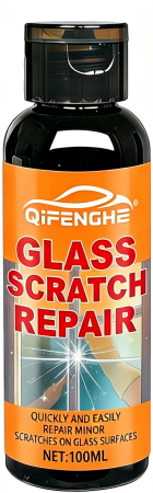 Glaspolitur zum Entfernen von Glaskratzer.